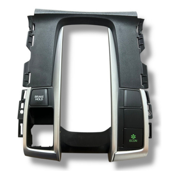 Moldura Alavanca De Marcha Honda Civic 2021 Cinza Liso