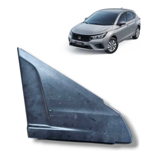 Moldura Retrovisor Direito Honda City 2024 Preto