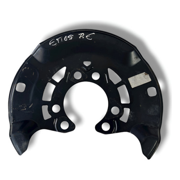 Espelho Disco Freio Toyota Etios Dianteiro Esquerdo 2017 Preto