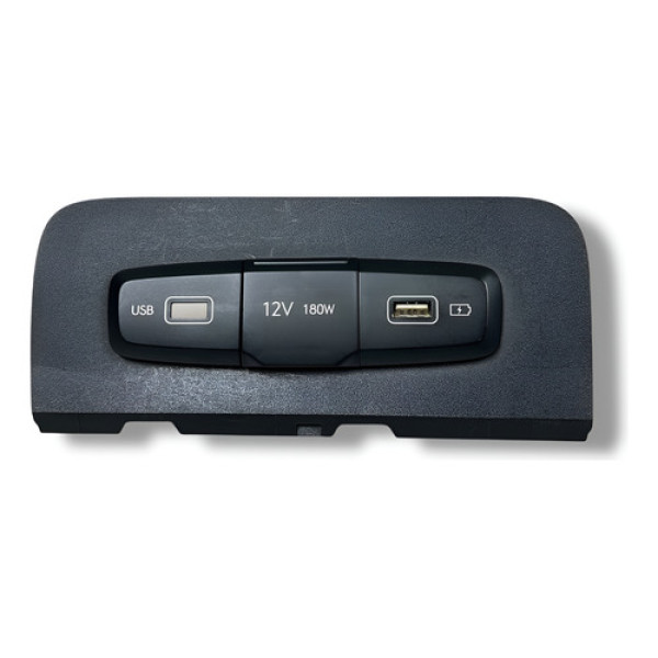Tomada Usb 12v Hyundai Creta 2022 A 2024 Preto