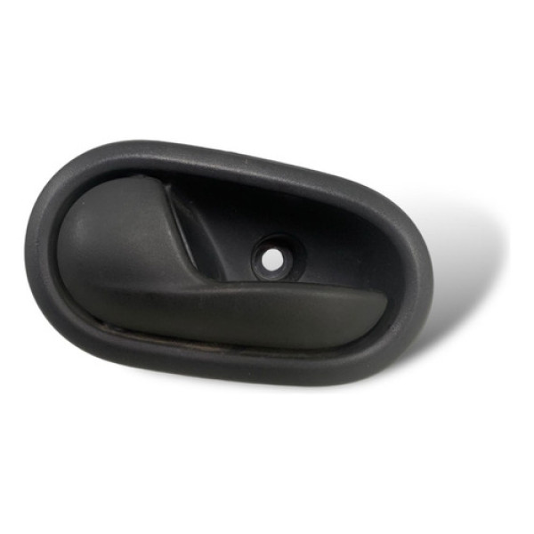 Maçaneta Interna Esquerda Renault Logan 2015 A 2023 Preto Dianteira