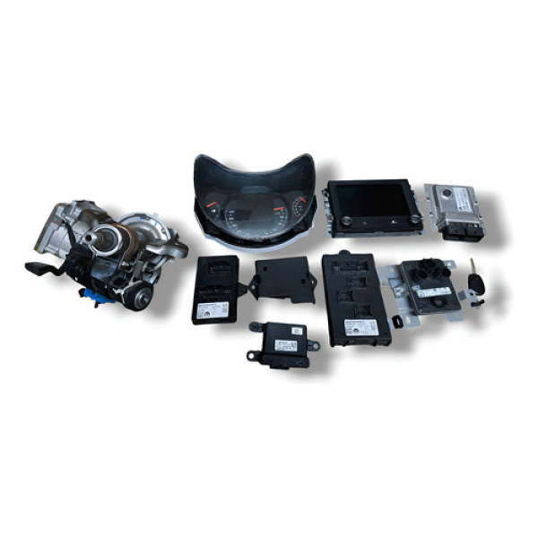 Kit Chave Code Fiat Strada 2023 Preto