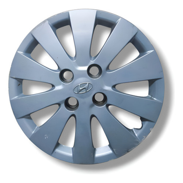 Calota Aro 14 Hyundai Hb20 Original Cinza