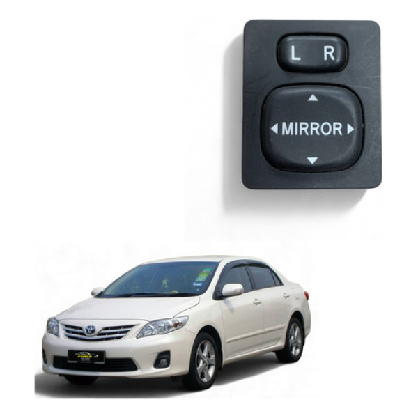 Botão Retrovisor Elétrico Toyota Corolla 2009 A 2014