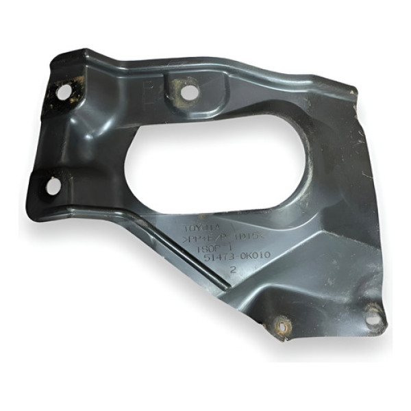 Acabamento Cobertura Lateral Direito Motor Toyota Hilux 2012 Altura 15cm Largura 25cm Comprimento 55cm