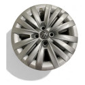 Kit Calota De Roda Aro 15 Original Volkswagen Prateado