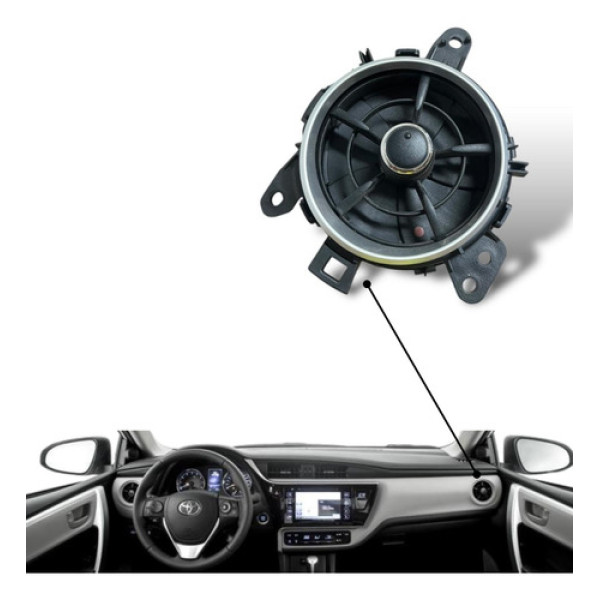 Difusor Painel Central Toyota Corolla Xei 2017 A 2019