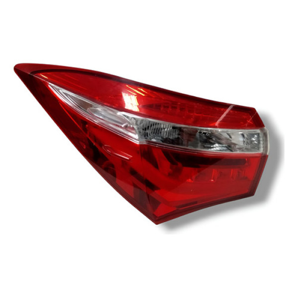 Lanterna Traseira Esquerda  Corolla Xei20 Flex 2015 A 2017 Esquerdo/motorista Vermelho