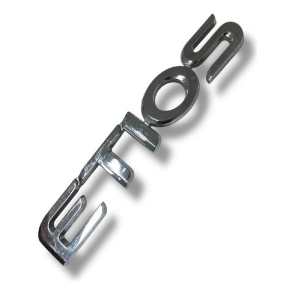 Emblema Tampa Traseira Toyota Etios 2018 Cromado