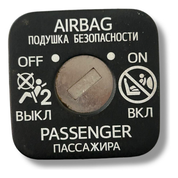 Botão Chave Airbag Passe Ver Toyota Corolla 2019 Preto