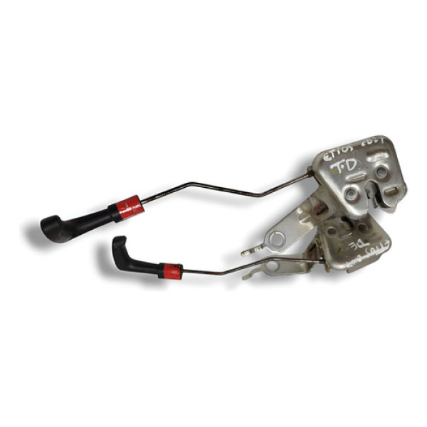 Tranca Trava Banco Traseiro Toyota  Etios 2017 A 2019 Prateado