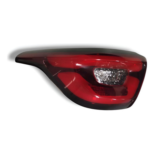 Lanterna Traseiro Esquerdo Fiat Toro Volcano Turbo 2023 Esquerdo/motorista Vermelho
