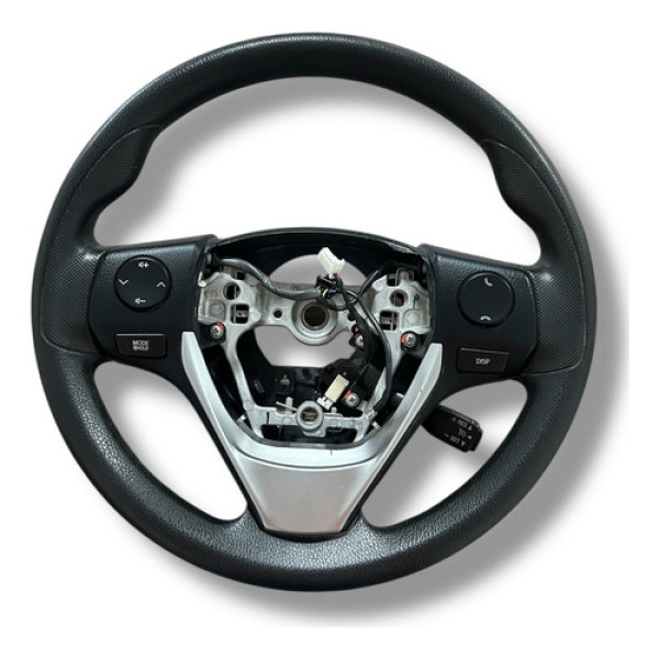 Volante Com Comando Toyota Corolla 2017 Preto