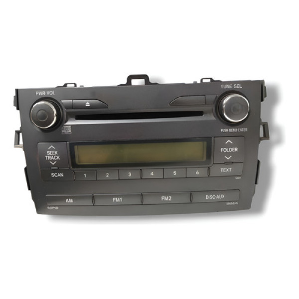 Radio Multimidia Cd Player Mp3 Toyota Corolla 2009 A 2014