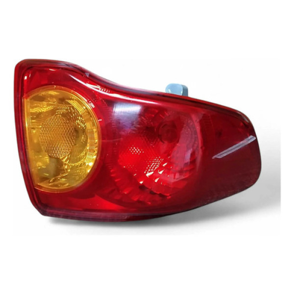 Lanterna Traseira Esquerda Toyota Corolla 2009 A 2011 Esquerdo/motorista Vermelho