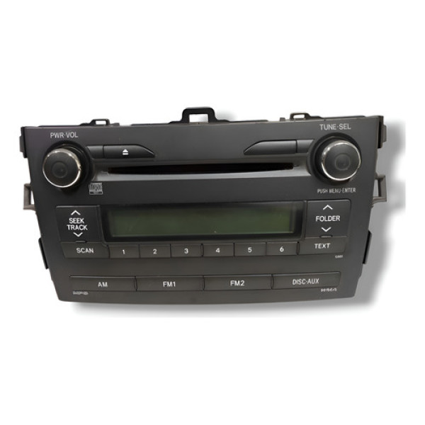 Rádio Multimídia Toyota Corolla 2009 A 2014