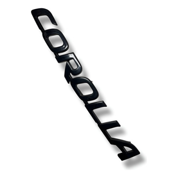 Emblema Corolla Toyota 2009 A 2014 Preto