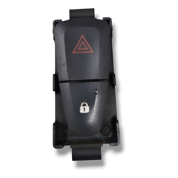 Botão Pisca Alerta Trava Elétric Renault Sandero 2015 A 2019 Preto