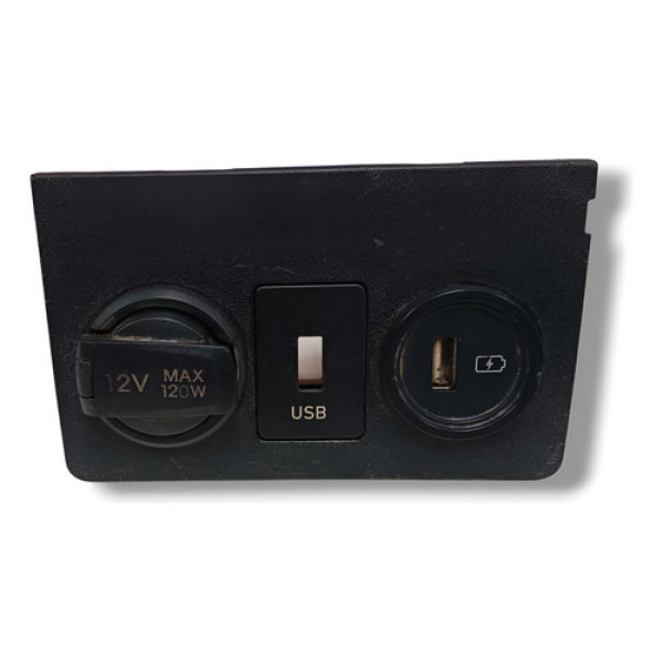 Tomada Usb 12v Hyundai Hb20 2024 Preto