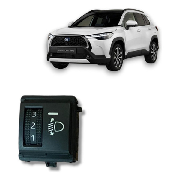 Botão Ajuste De Farol Toyota Corolla Cross 2023