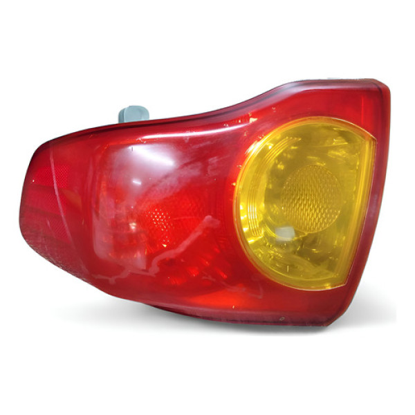 Lanterna Traseira Direita Toyota Corolla 2009 A 2011 Direito/passageiro Vermelho