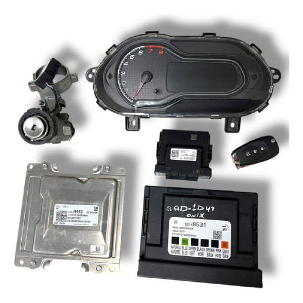 Kit Chave Chevrolet Onix Lt Automático 1.4  2019