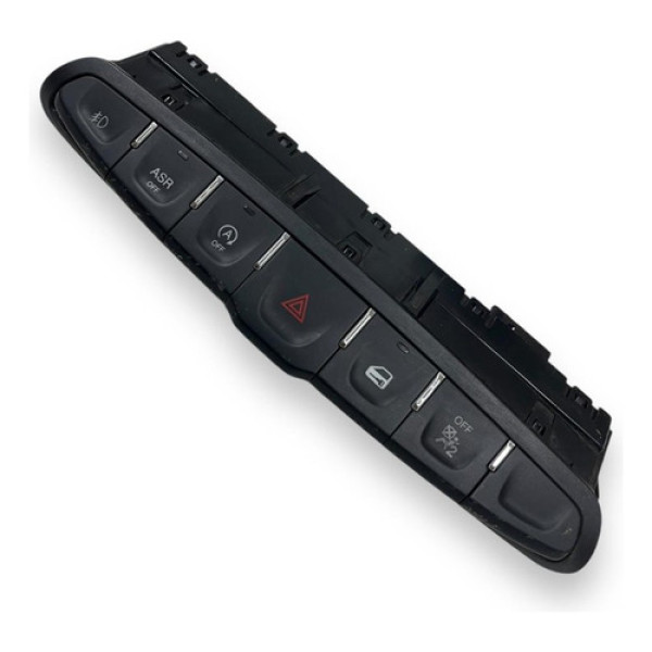 Botão Pisca Alerta Farol De Milha Trava Cronos Argo 18 A 24 Preto