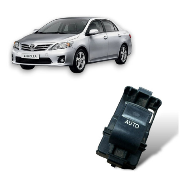 Botão Vidro Elétrico Traseiro Direito Corolla 2009 A 2014