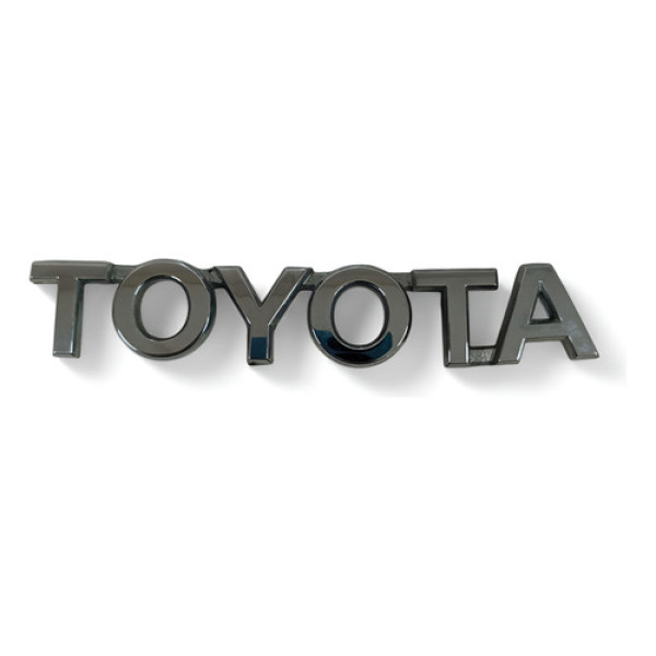 Emblema Toyota Corolla 2015 A 2019 Prateado