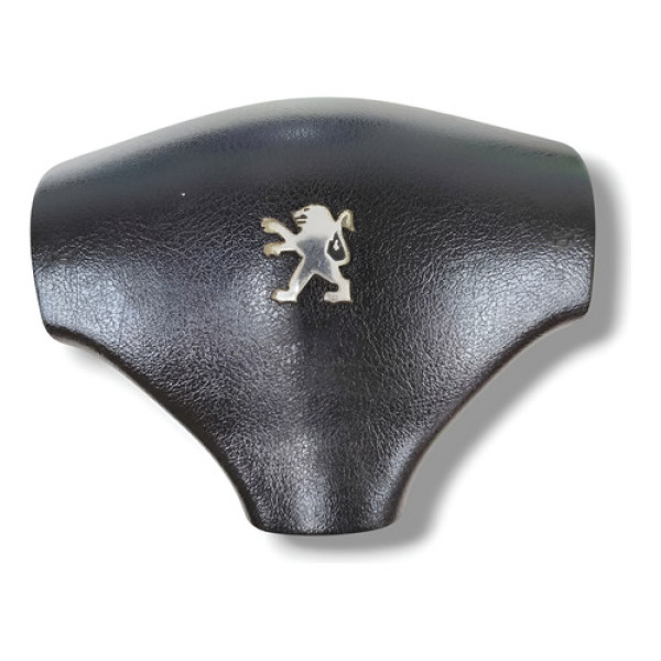 Tampa Volante Peugeot 207 2008 A 2014 Preto Lisa