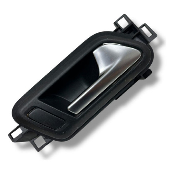 Maçaneta Interna Amarok 2018 A 2022 Dianteira Direita  Preto Com Prata