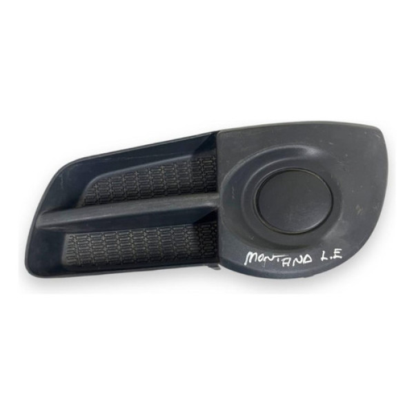 Moldura Farol De Milha Esquerdo Chevrolet Montana 15 A 22 Preto Esquerdo