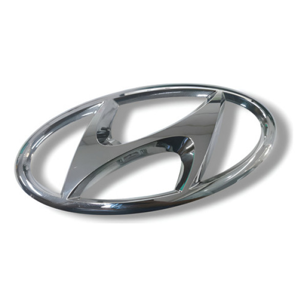 Emblema Dianteira Hyundai Hb20 2025 Cinza