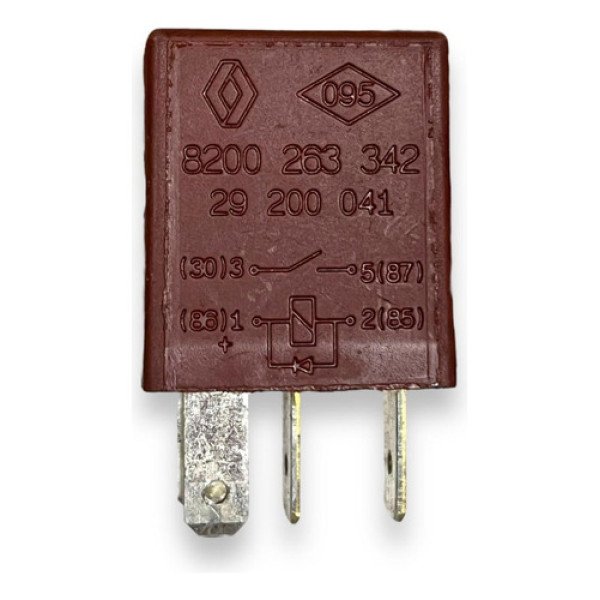 Mini Relé Renault Logan Sandero 2014 A 2023 8200263342