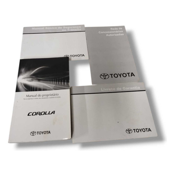 Manual Proprietário Toyota Corolla 2014