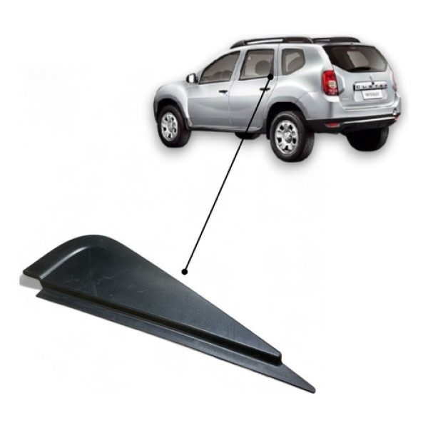 Acabamento Externo De Porta Duster Traseiro Direito 2020 Traseira Direito Preto