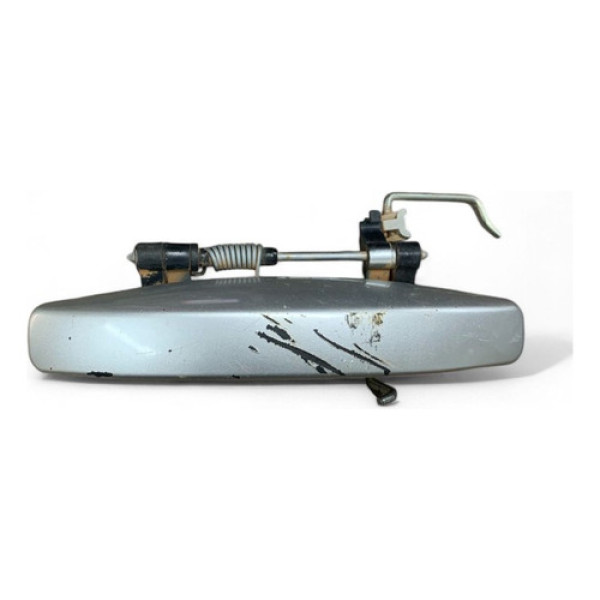 Maçaneta Traseiro Dianteiro Esquerdo Renault Duster 2011/19 Prata Dianteira/traseira