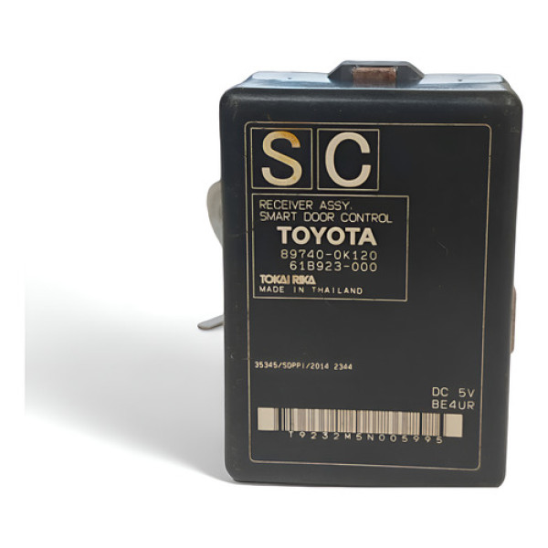 Módulo De Porta Toyota Hilux 2016 A 2020 Preto