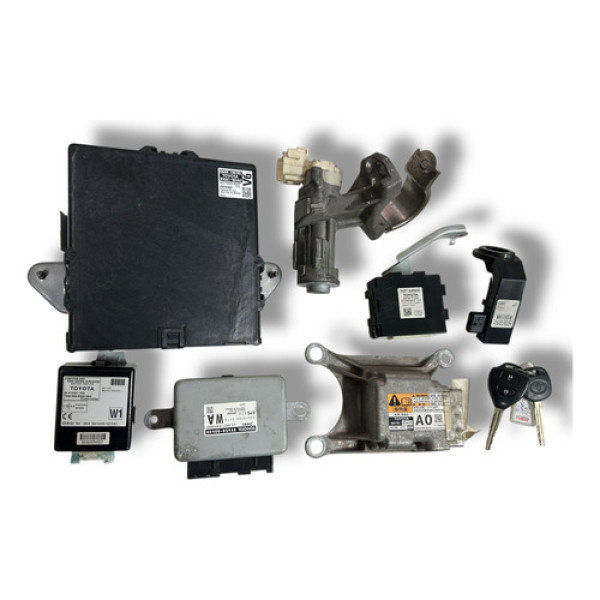 Kit Chave Toyota Etios 2019 Prateado