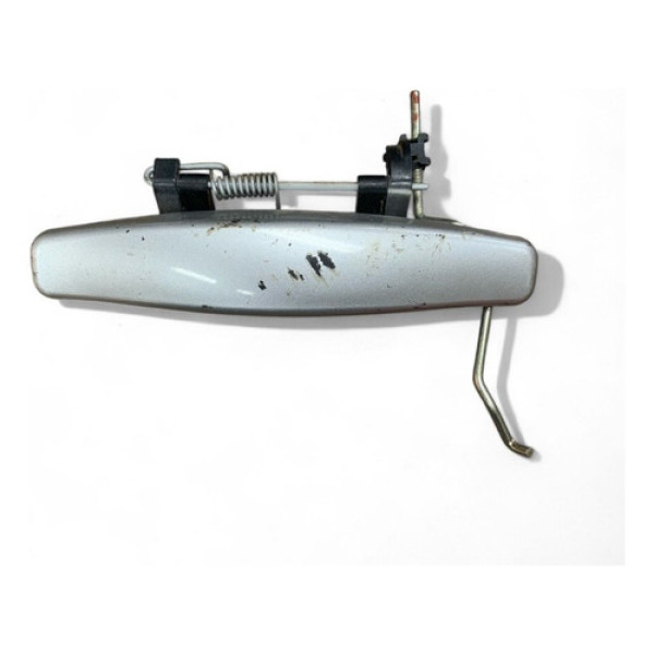 Maçaneta Traseira Dianteira Esquerda Renault Duster 2011/19 Prata Dianteira/traseira