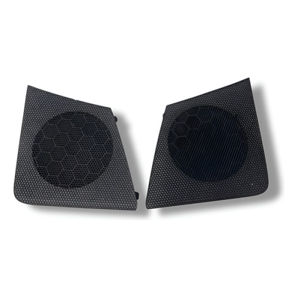 Par Tela Alto Falante Toyota Etios Hatch 1.3 2019 Prateado