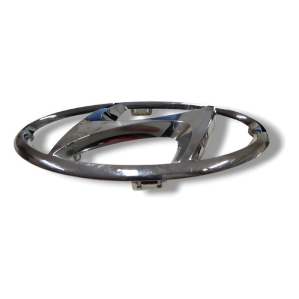 Emblema Hyundai Hb20 2022 Prateado