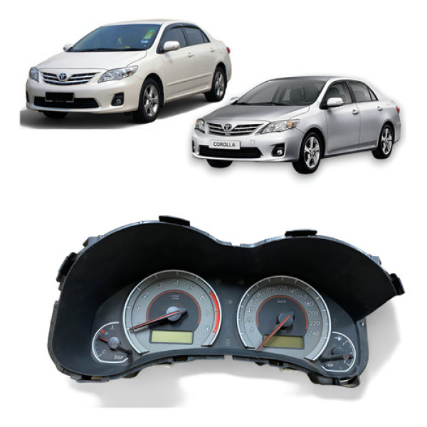 Painel De Instrumento Toyota Corolla 2009 A 2014 Preto