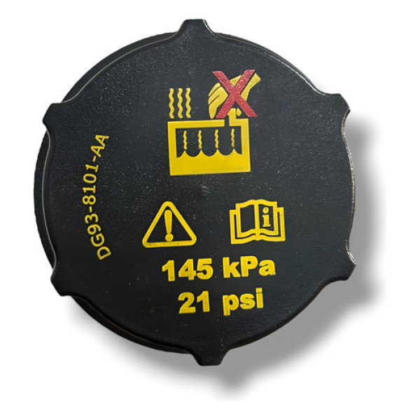 Tampa Reservatório Água Ford Ecosport 2012 Preto