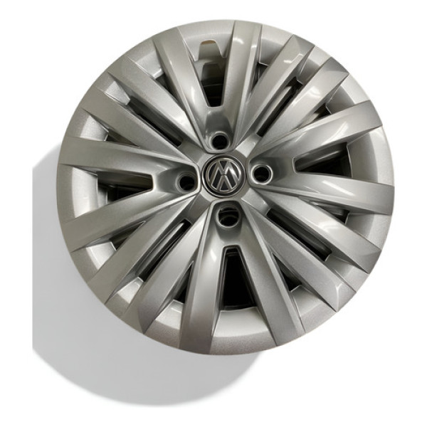 Kit Com 3 Calotas Gol Aro 15 Original Volkswagen Prateado