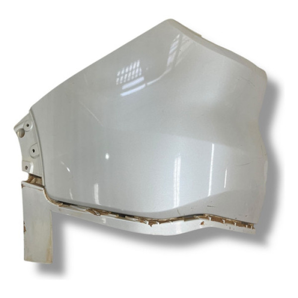 Polaina Parachoque Traseiro Esquerdo Fiat Toro 2022 Prateado