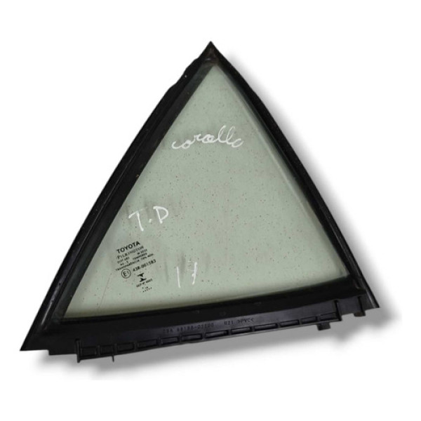 Vidro Fixo Traseiro Direito Toyota Corolla 2014  Com Tinta 