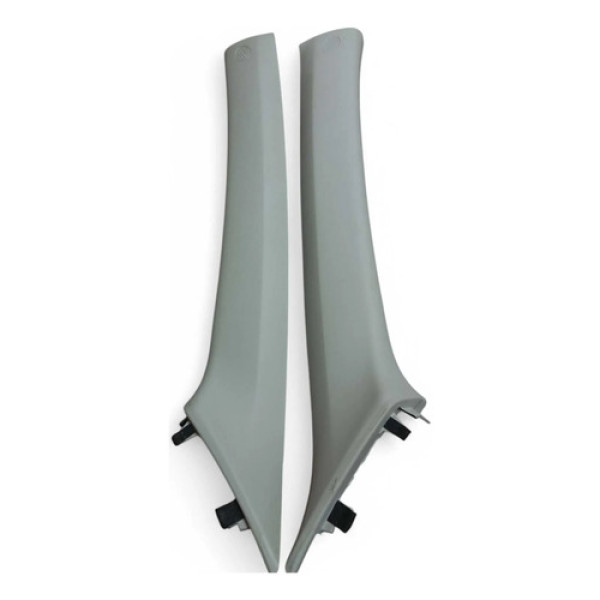 Kit Moldura Acabamento Coluna Interno Rh Lh Branco