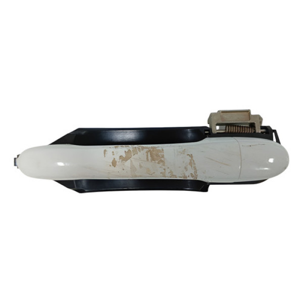 Maçaneta Externa Esquerda Fiat Mobi Strada 2020 A 2023 Branco Dianteira