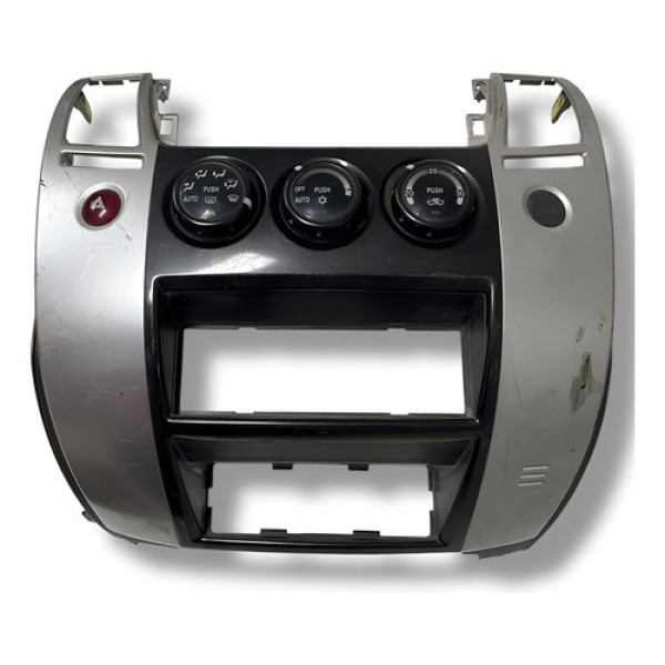 Moldura Central Painel Mitsubishi Pajero Dakar 2013 Cinza